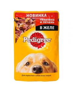 Pedigree for adult dogs with veal and liver in jelly 100g - cheap price - pharm-pills.com