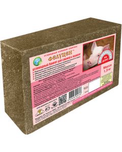 Felucene carbohydrate briquette for pigs and piglets 1.5 kg - cheap price - pharm-pills.com