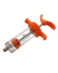 Nylon syringe with finger support Luer-Lock 30ml - cheap price - pharm-pills.com