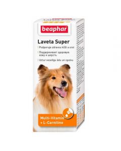 Beafar Laveta Super fortified treat for dog hair 50ml - cheap price - pharm-pills.com