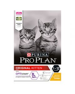 PRO PLAN (Pro Plan) Junior for kittens from 6 months to a year with the OPTISTART complex, chicken 400g - cheap price - pharm-pills.com