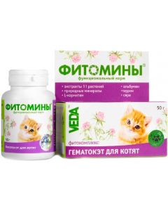 Phytomines functional food with urological phytocomplex for cats 100 tablets - cheap price - pharm-pills.com