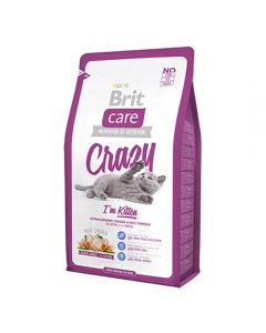 Brit (Brite Care Cat Crazy Kitten) for kittens, pregnant and lactating cats 2kg - cheap price - pharm-pills.com