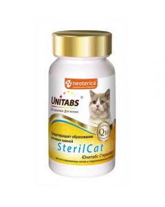 Unitabs SterilCat for castrated cats and sterilized cats (120 tablets) 60g - cheap price - pharm-pills.com