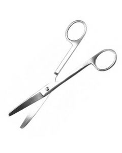 Straight surgical blunt scissors length 140mm - cheap price - pharm-pills.com