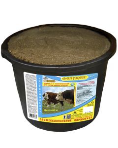 Felucene K1-2 for cows, bulls, heifers (energy, letter ESh) bucket 60 kg - cheap price - pharm-pills.com