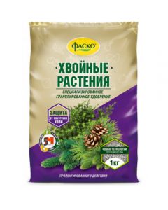 Fertilizer dry Fasco 5M mineral for Coniferous plants granulated 1kg - cheap price - pharm-pills.com