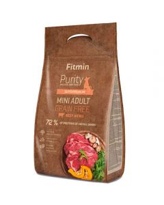 Fitmin Dog Purity food for small breeds of grain-free beef 4kg - cheap price - pharm-pills.com