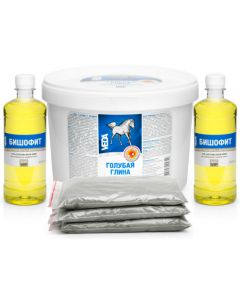 Blue Clay with arnica and bischofite 1.5 kg + 2 bottles of 500 ml - cheap price - pharm-pills.com