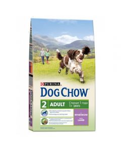 Dog Chow Adult dry food for dogs over 1 year old lamb 2,5kg - cheap price - pharm-pills.com