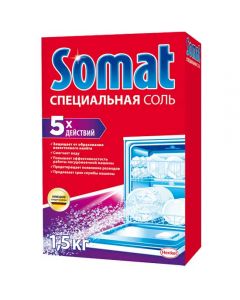 Somat (Somat) Dishwasher salt 1,5kg - cheap price - pharm-pills.com