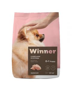 WINNER dry food for puppies of small breeds chicken 1.5 kg - cheap price - pharm-pills.com