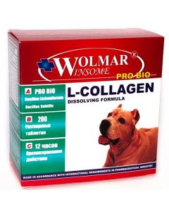 Wolmar Winsome Pro Bio L-Collagen 200 tablets - cheap price - pharm-pills.com