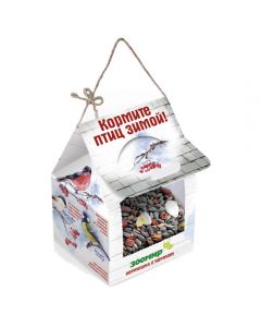 Feeder with feed for street birds 300g - cheap price - pharm-pills.com