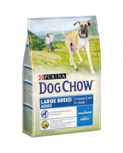 Dog Chow Adult Large Breed dry food for dogs of large breeds turkey 2,5kg - cheap price - pharm-pills.com