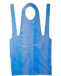 Apron STANDARD polyethylene blue 1pc - cheap price - pharm-pills.com