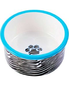 CeramicArt ceramic bowl for dogs Zebra 600ml - cheap price - pharm-pills.com