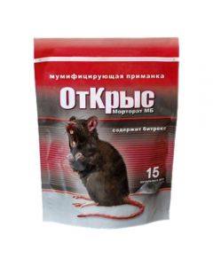 Rats mummifying bait (15 doses) 150g - cheap price - pharm-pills.com