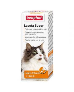 Beafar Laveta Super fortified treat for cats' hair 50ml - cheap price - pharm-pills.com