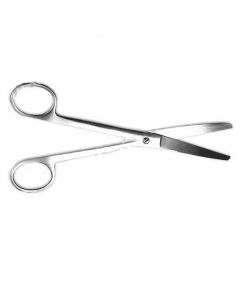 Curved surgical blunt scissors 170mm - cheap price - pharm-pills.com