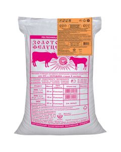 Protein supplement Golden Felucene ZFK-1/4 for cows, bulls and heifers (letter 4396) 25kg - cheap price - pharm-pills.com