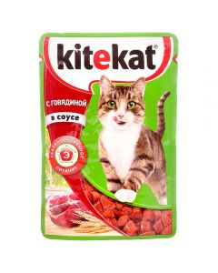 Kitekat beef in sauce 85g - cheap price - pharm-pills.com