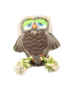 Toy for dogs soft Owl 210mm - cheap price - pharm-pills.com