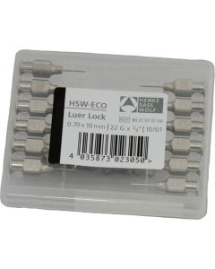 Luer Lock Eco Henke reusable needles 0.7x10mm 12pcs - cheap price - pharm-pills.com