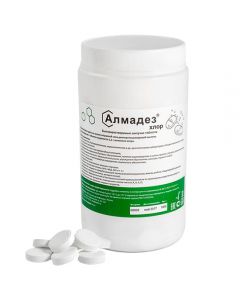 Almadez-Chlorine (tablet 3.4 g) No. 300 can of 1 kg - cheap price - pharm-pills.com