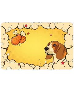 Rug under the bowl Doggy 43 * 28cm - cheap price - pharm-pills.com