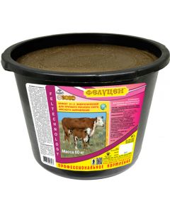 UVMKK Felutsen K1-2 for cattle (energy, letter 3811) (briquette, 60kg) - cheap price - pharm-pills.com