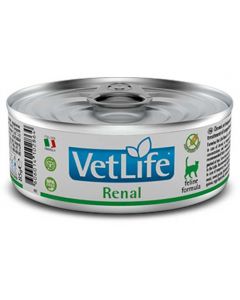 Farmina Vet Life Renal canned food for cats with urinary tract diseases 85g - cheap price - pharm-pills.com