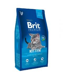 Brit Premium dry food for kittens with chicken in salmon sauce 1,5kg - cheap price - pharm-pills.com