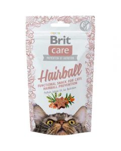 Brit Care Hairball for cats to remove hairballs 50g - cheap price - pharm-pills.com