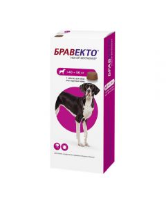 Bravecto from fleas and ticks for very large breeds 1400mg - cheap price - pharm-pills.com