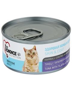 1st Choice Canned food for cats tuna with tilapia and pineapple 85g - cheap price - pharm-pills.com