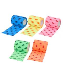 Bandage Kruuse Fun-Flex Summer self-fixing 10cm / 4.5m - cheap price - pharm-pills.com