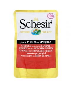 Schesir (Shezir) for cats chicken perch 100g - cheap price - pharm-pills.com