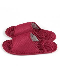 Buy Massage slippers Relaxes burgundy | Online Pharmacy | https://pharm-pills.com