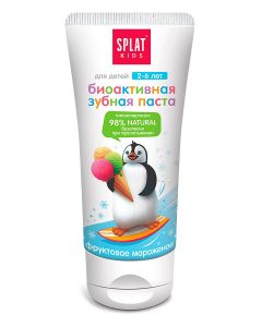 Buy Toothpaste Splat for children Popsicles from 2 to 6 years 50 ml | Online Pharmacy | https://pharm-pills.com