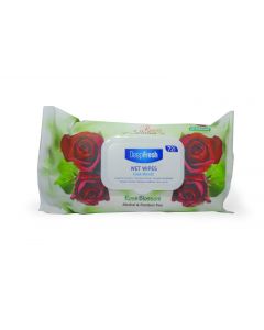 Buy Wet wipes (Rose flower) 72pcs in a pack. | Online Pharmacy | https://pharm-pills.com