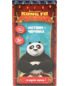 Buy Kung Fu Panda Blueberry + Lutein in the form of bears, chewable tablets 80 pcs. | Online Pharmacy | https://pharm-pills.com