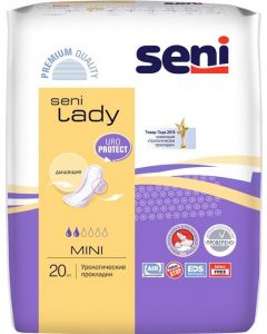 Buy Seni Lady Mini urological pads, 20 pcs | Online Pharmacy | https://pharm-pills.com