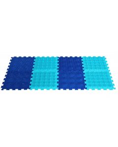 Buy Massage orthopedic mat for feet Ortho Puzzle 'Path of health', mix, 27 х 27 х 1.5 cm, 8 modules | Online Pharmacy | https://pharm-pills.com