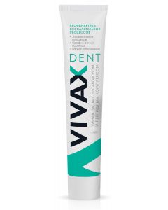 Buy Vivax Toothpaste with peptide complex and bisabolol, 95 g | Online Pharmacy | https://pharm-pills.com