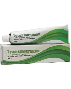 Buy Troxymetacin gel for external use, tube 40 g | Online Pharmacy | https://pharm-pills.com