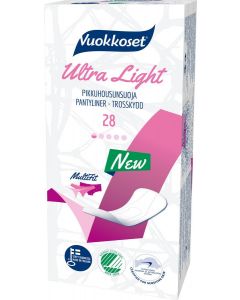 Buy Hygienic pads Vuokkoset Ultra Light, thin, daily, 28 pcs | Online Pharmacy | https://pharm-pills.com