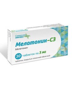 Buy Melatonin-Sz 0.003 N30 film- coated tablets  | Online Pharmacy | https://pharm-pills.com