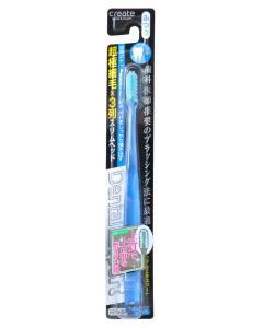 Buy CREATE Toothbrush with a narrow cleaning head and super-fine bristles, medium hard, color: blue | Online Pharmacy | https://pharm-pills.com