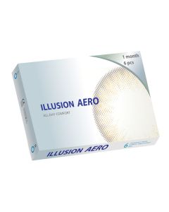 Buy ILLUSION AERO Contact Lenses Monthly, -10.00 / 14.2 / 8.6, 6 pcs. | Online Pharmacy | https://pharm-pills.com